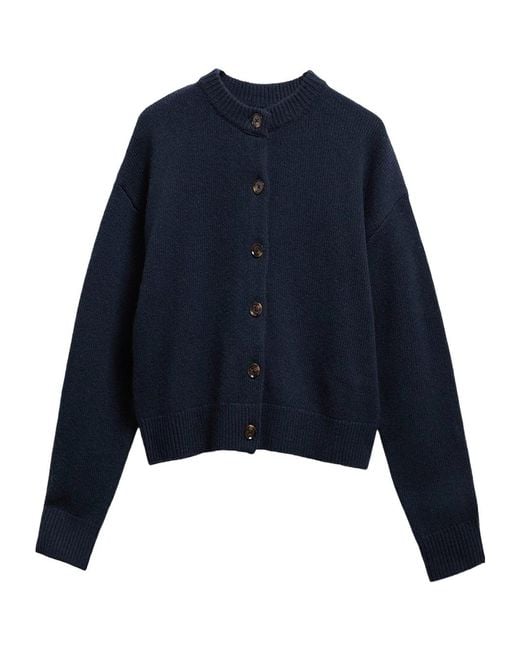 Barbour Blue Long-Sleeve Cardigan