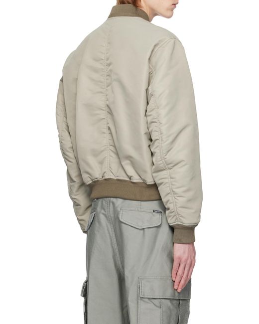 Tom Ford Natural Bomber Jacket for men