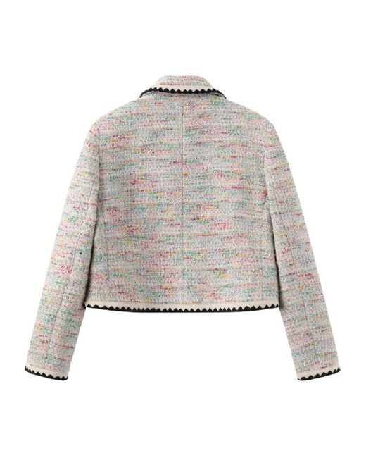 Marissa Chiara Gray Long-Sleeved Jacket