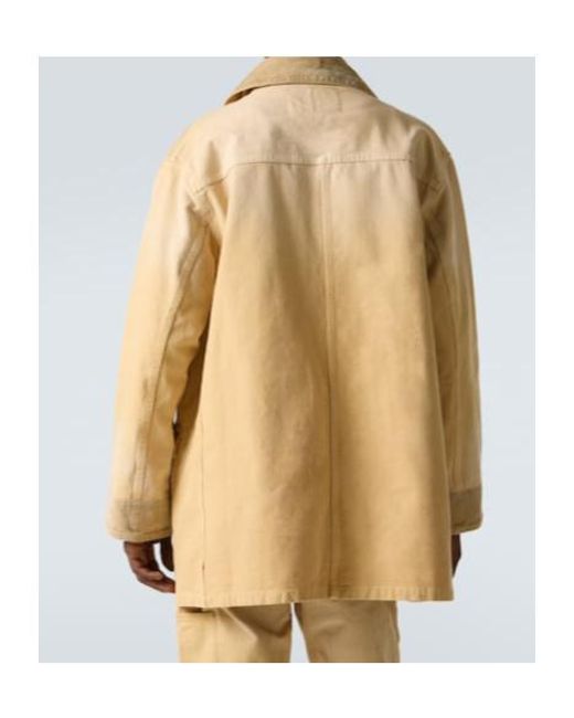Wales Bonner Natural Lapel Coat for men