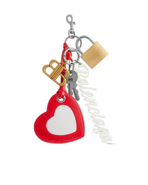 Balenciaga Red Paloma Charm/Keychain