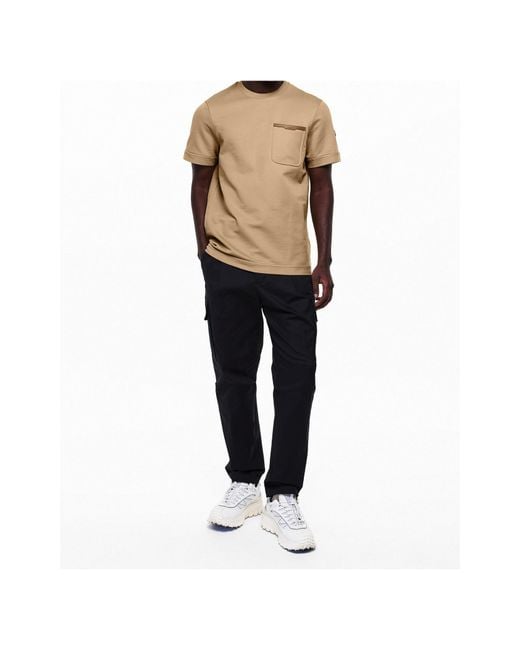 Moncler Natural T-Shirt for men