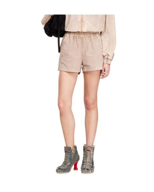 DIESEL Natural S-Unny Oval D Logo Shorts