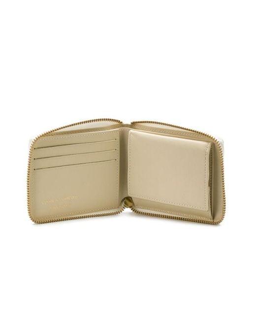Comme des Garçons Natural Comme Des Garçons Wallet Zip-Around Wallet