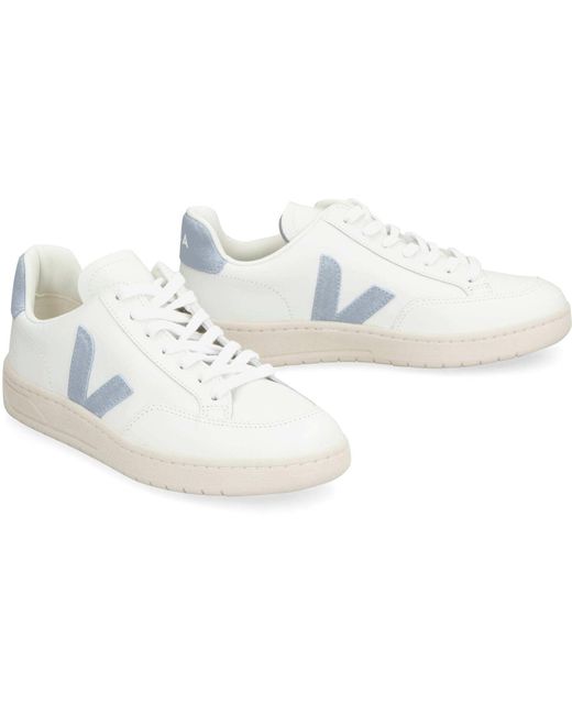 Veja White Logo Low Upper Board Shoes for men