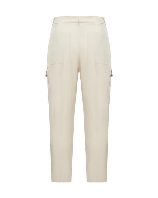 Etro White Cargo Trousers for men