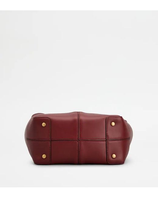 Tod's Structured Leather Shoulder Bag