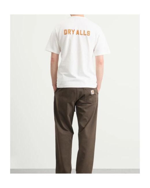 Human Made White Heart-Logo Cotton T-Shirt for men