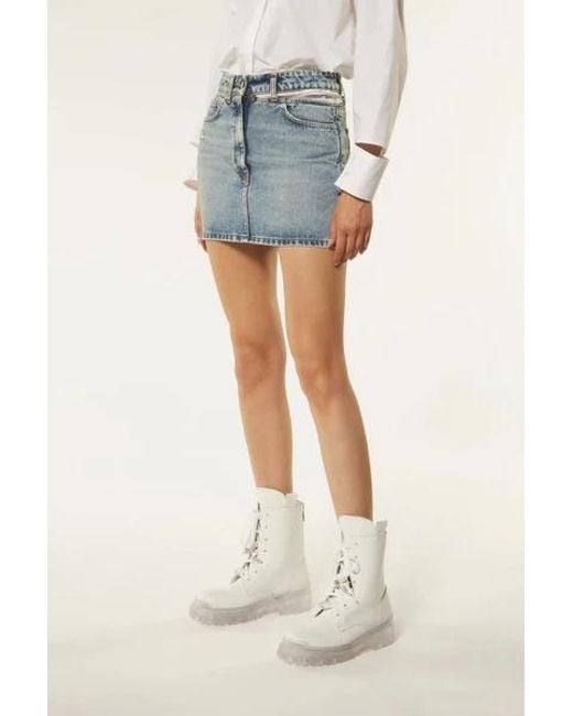 Dondup Blue Skirt