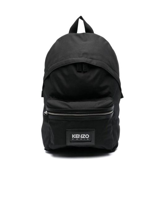 KENZO Black Backpacks for men