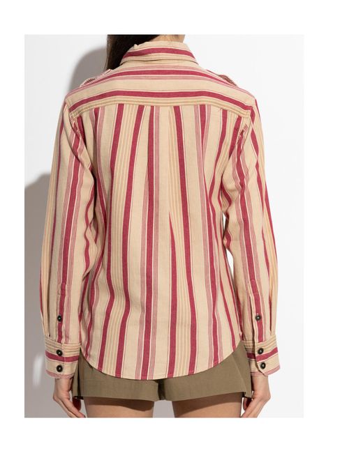 Isabel Marant Pink Isabel Marant Étoile Gelva Shirt