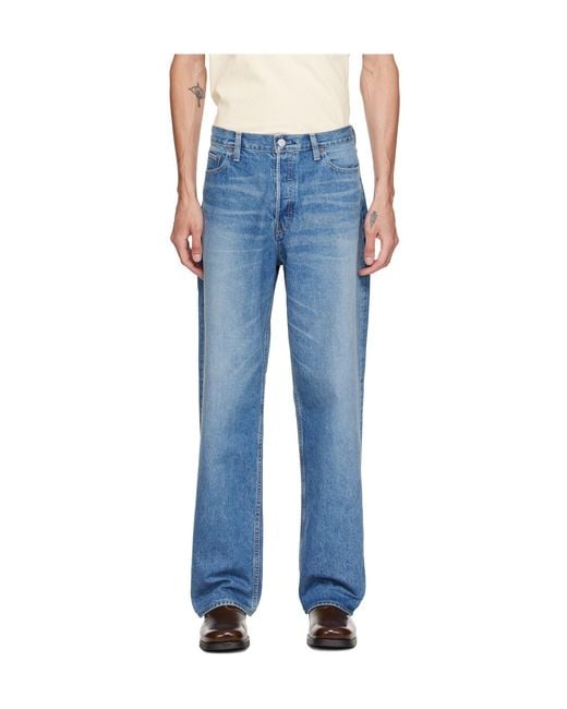 Ssstein Blue Relax Fit Jeans for men