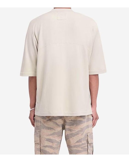 Represent White Seam-Detail T-Shirt for men