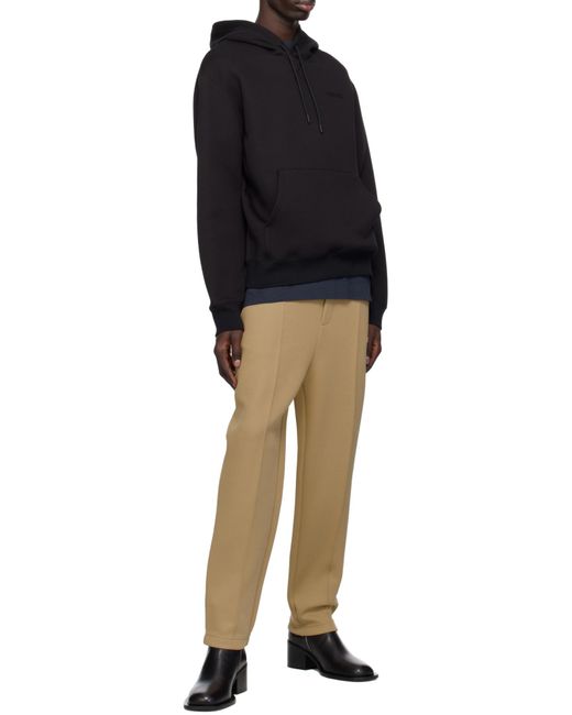 Mackage Black Long-Sleeved Hooded Sweatshirt for men