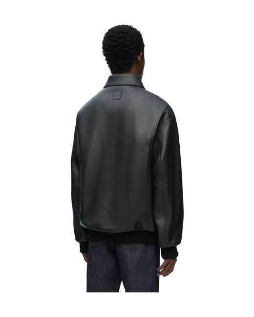 Loewe Black Bomber Jacket for men