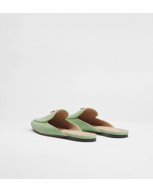 Dior Green Baby Bow Mule
