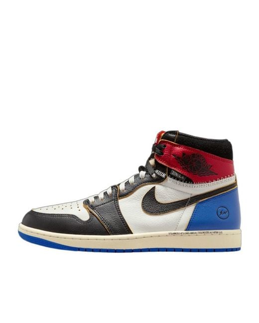 Nike Multicolor X Jordan Air 1 Retro High-Top Sneakers for men