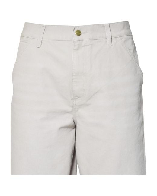Carhartt White Single Knee Pants for men