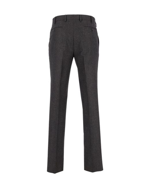 Al Duca D'aosta Black Long-Sleeve Suit Set