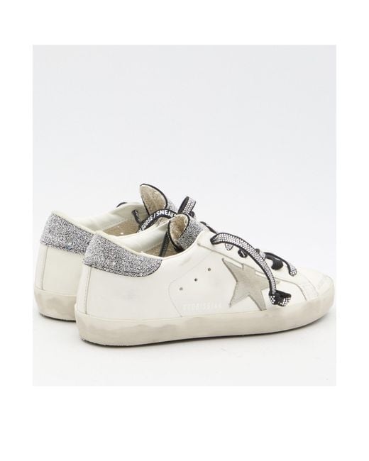 Golden Goose Deluxe Brand Multicolor Super-Star Lace-Up Sneakers