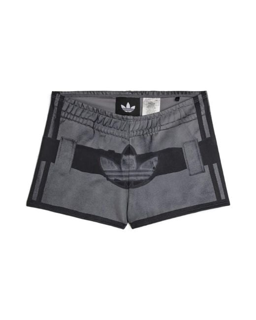 Adidas Originals Gray X Avavav Trefoil Shorts