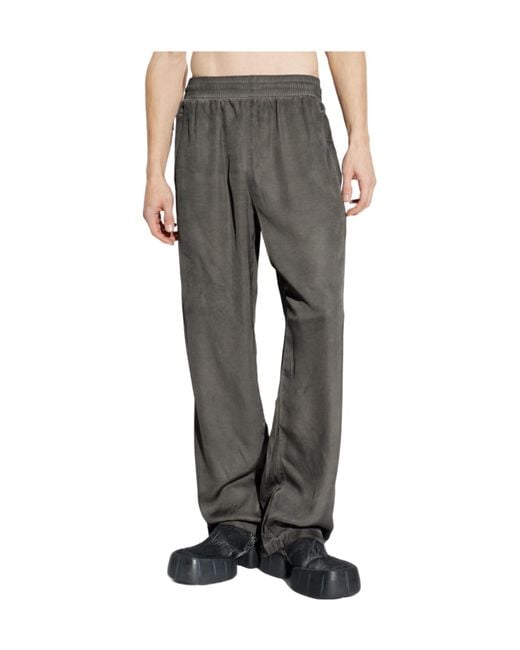DIESEL Gray P-Theck Trousers for men