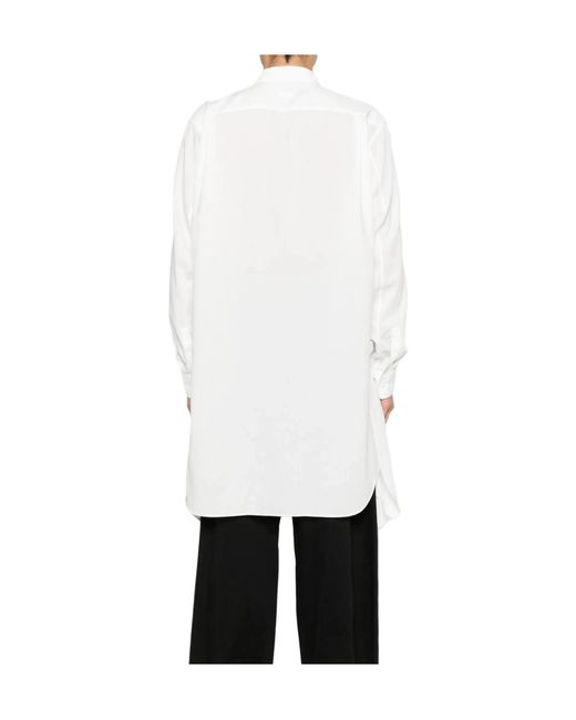 Comme des Garçons White Long Sleeve Shirt for men