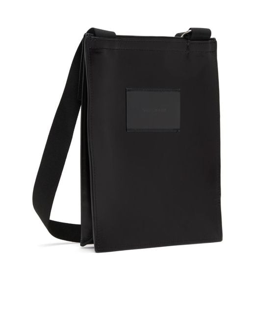 Our Legacy Black Aamon Pocket Shoulder Bag for men