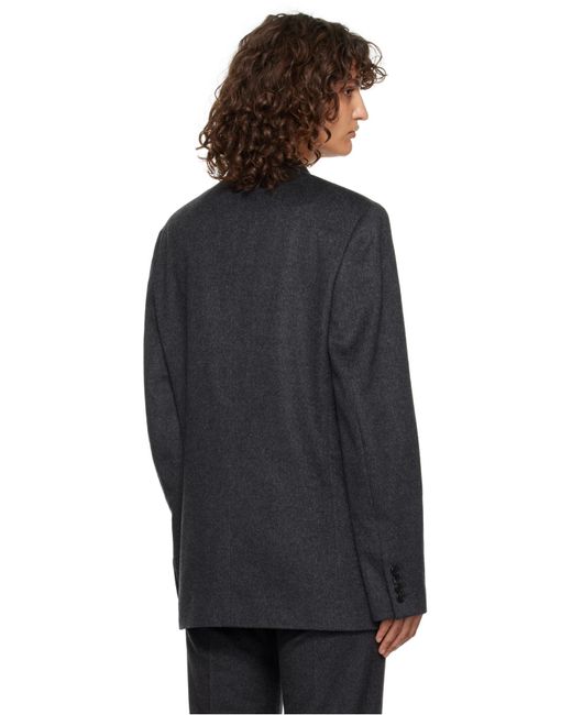 The Row Black Single Breasted Jacket