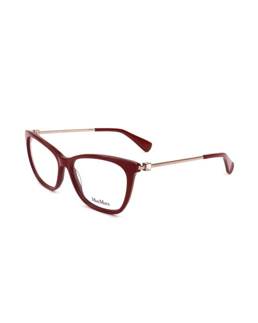 Max Mara White Cat-Eye Glasses