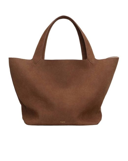 Alaïa Brown Alaïa Le Cabas Bag