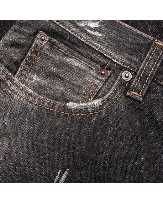 Acne Gray Jeans With Belt Loops for men