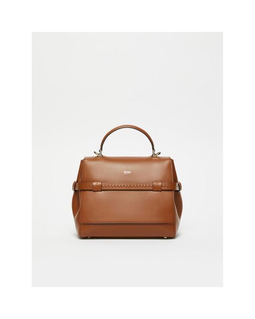 Max Mara Brown Margaux Tote Bag