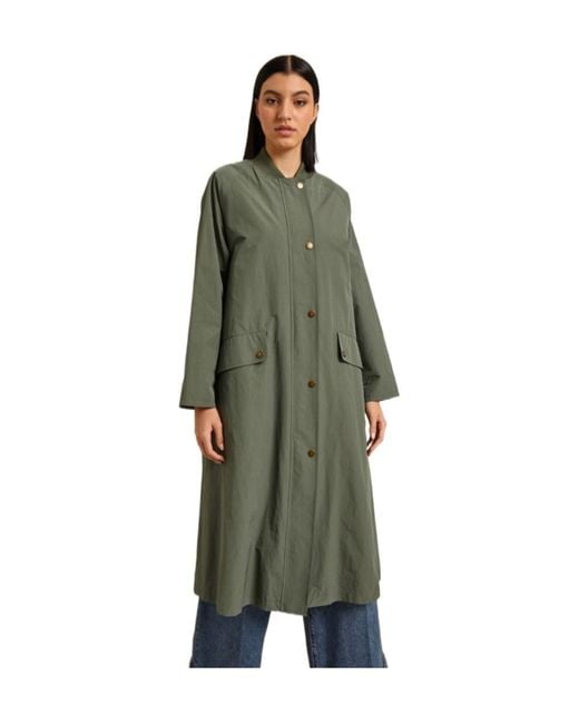 Weekend by Maxmara Green Diamond Quilted Alcool Jacket