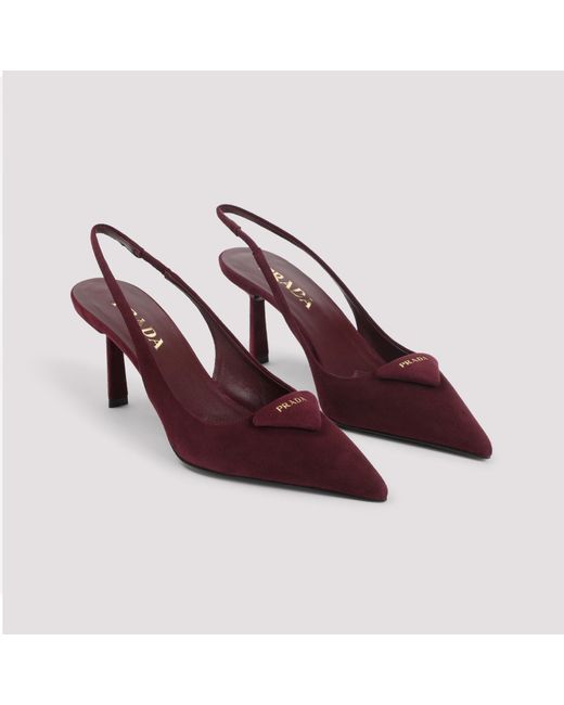 Prada Red Pumps