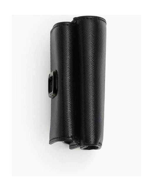 Marc Jacobs Black The Utility Snapshot Dtm Mini Trifold Wallet