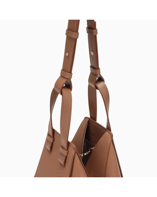 Loewe Brown Compact Hammock Bag