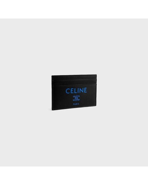 Céline Black Card Holder for men