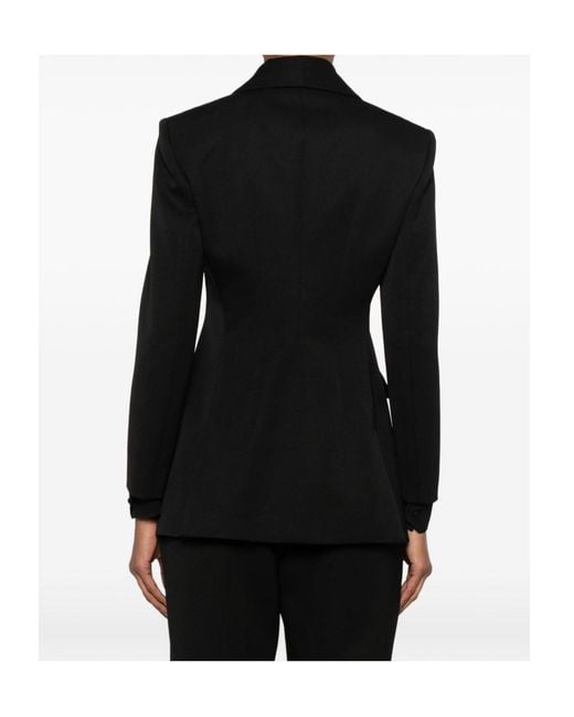 The Row Black Bettina Single-Breasted Blazer
