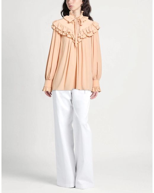 Chloé Pink Ruched Top