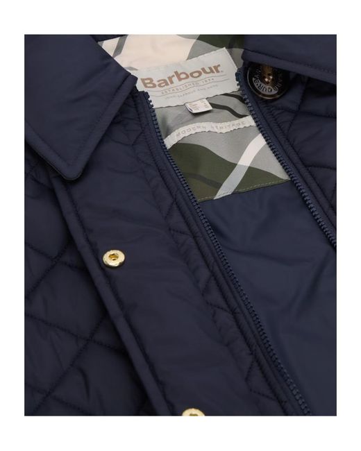 Barbour Blue Quilted Jacket