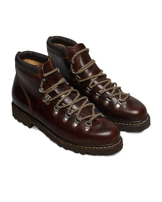 Paraboot Brown Laced Boots for men