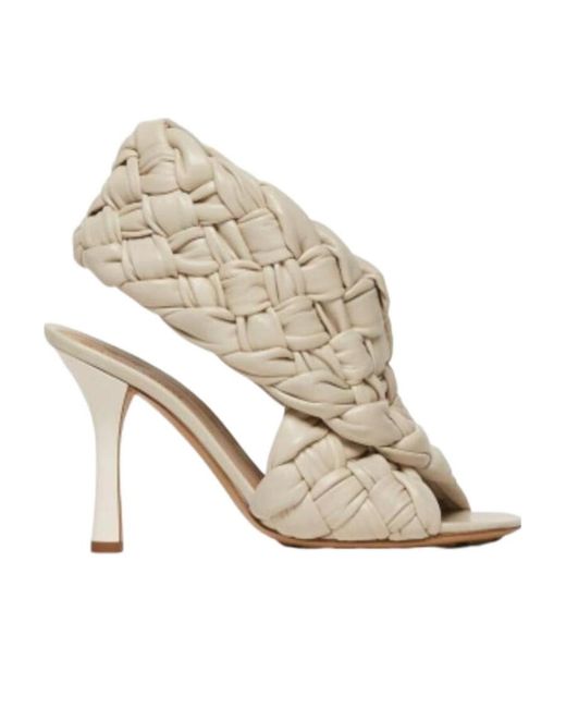 Bottega Veneta White Bv Board Sandals
