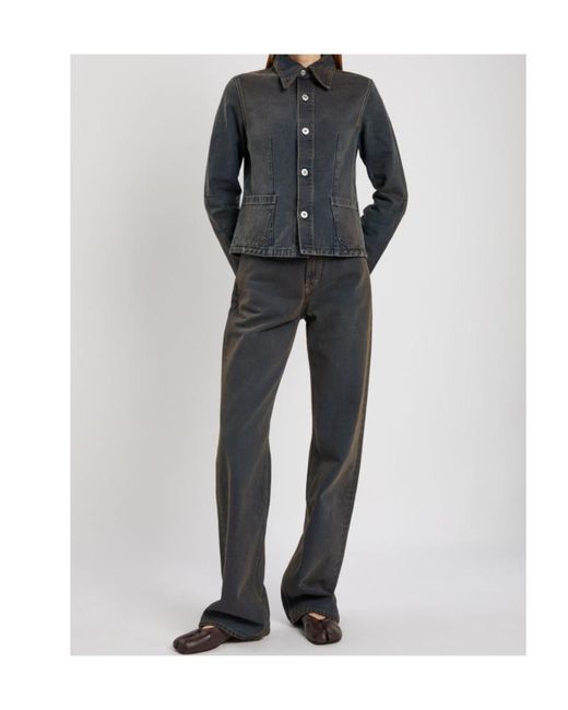 Our Legacy Black Union Darted Denim Jacket