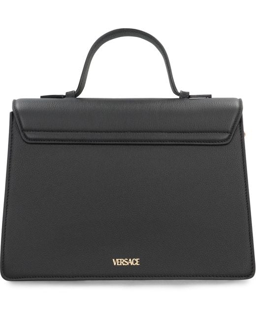 Versace Black Medusa Top Handle Bag