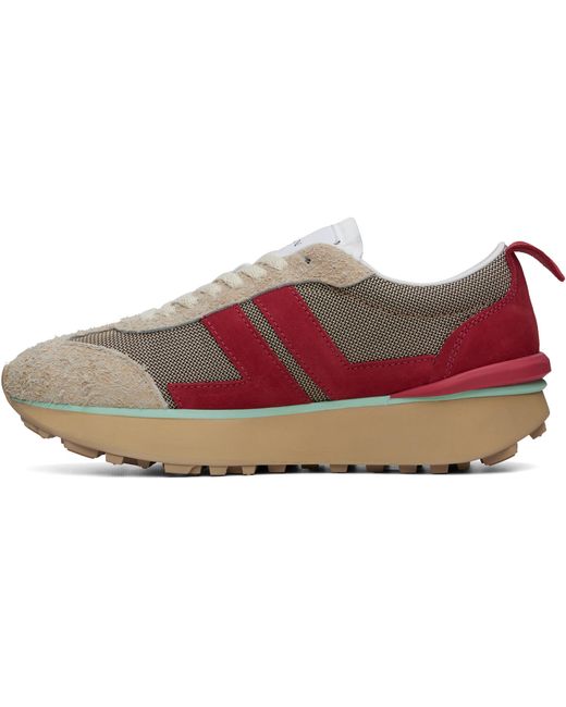 Lanvin Multicolor Bumpr Mesh Sneakers for men