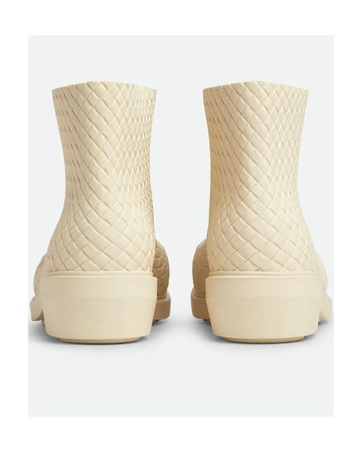 Bottega Veneta Natural Fireman Ankle Boots for men