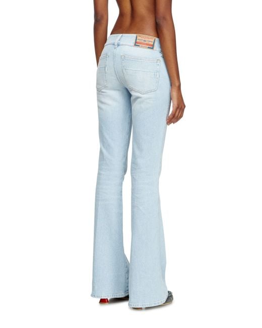DIESEL Blue D-Hush Bootcut Jeans