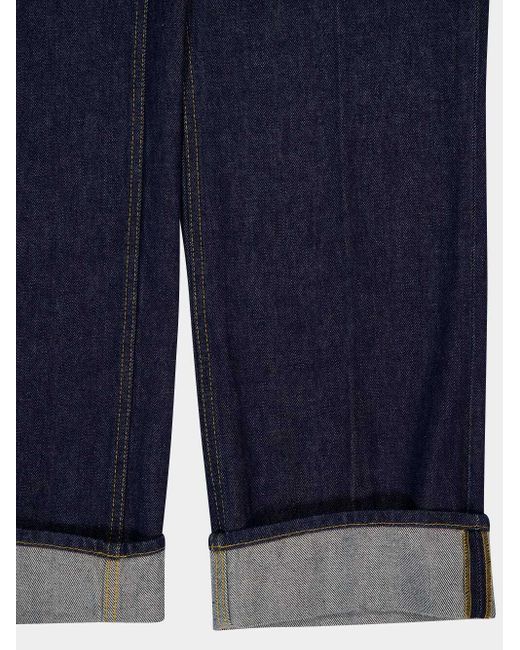 FRAME Blue High-Waisted Jeans