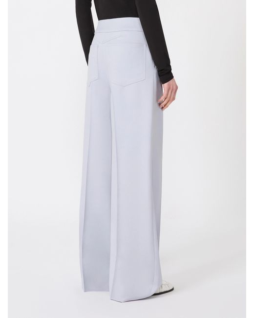 Sportmax White Belt Loop Casual Pants